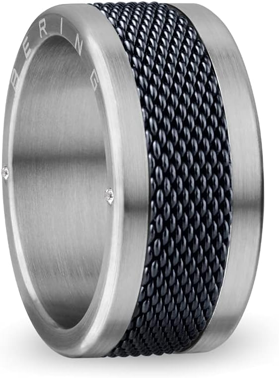 Thumbnail 1 de BERING Ring pour Homme Arctic Symphony Collection – Symphony-Set-B en acier inoxydable, finition brossée