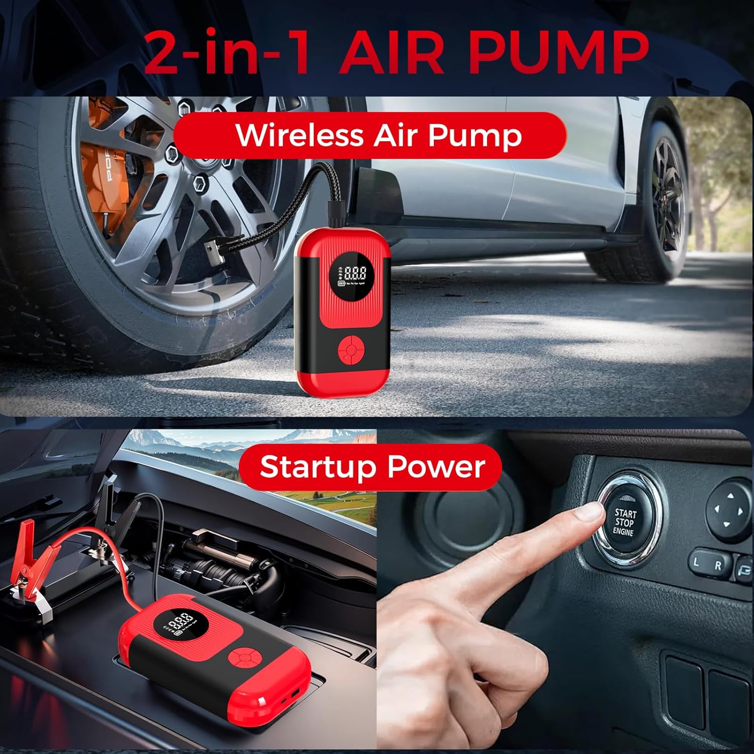 Detalle 2 de ApexNexus Tire Inflator Air Compressor
