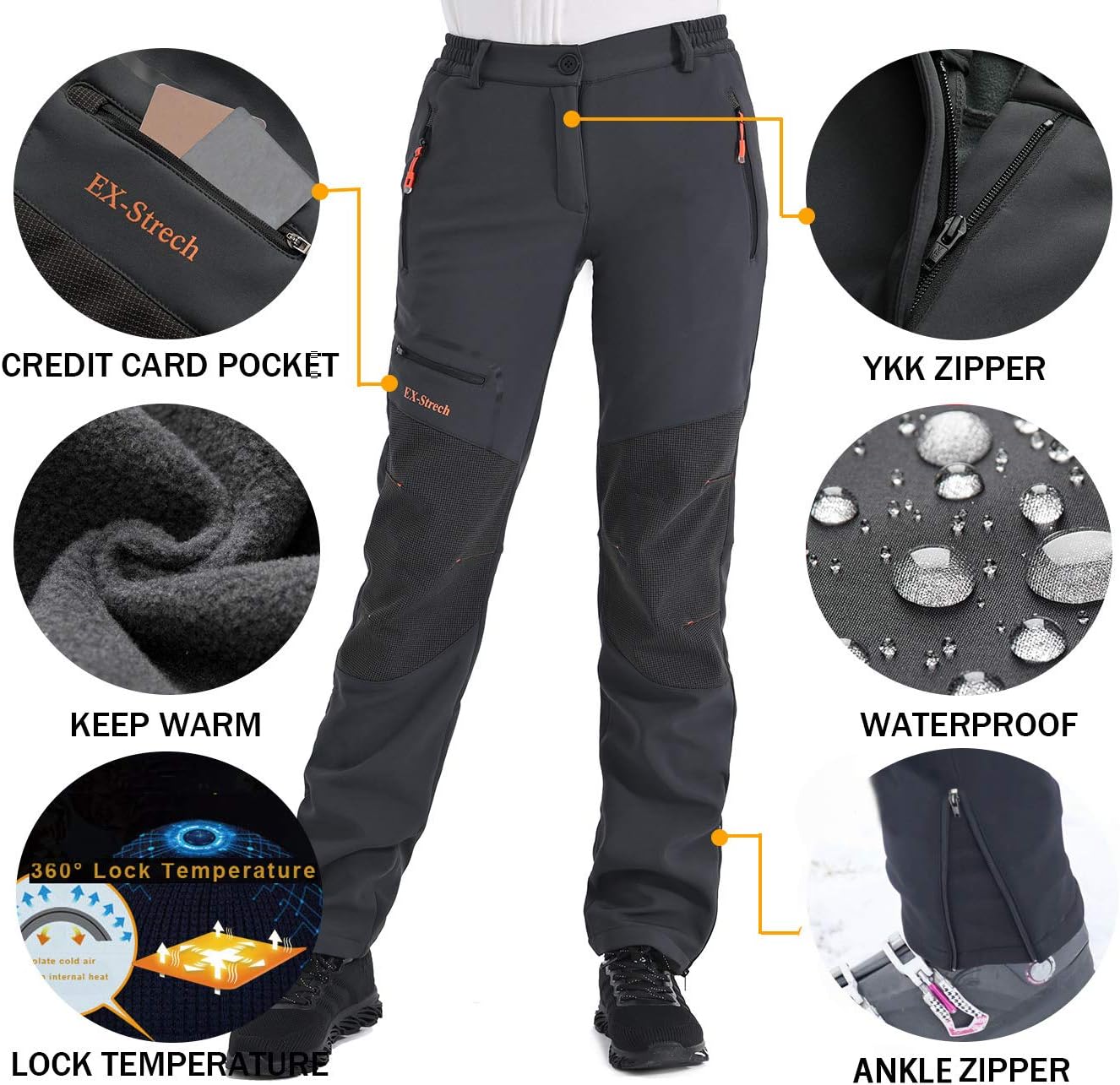 Thumbnail 2 de Postropaky Snow Ski Pants for Women