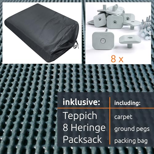 Thumbnail 5 de your GEAR Outdoor Soft Carpet – 8 Größen von 200x300 bis 300x600 cm, weicher Vorzeltteppich