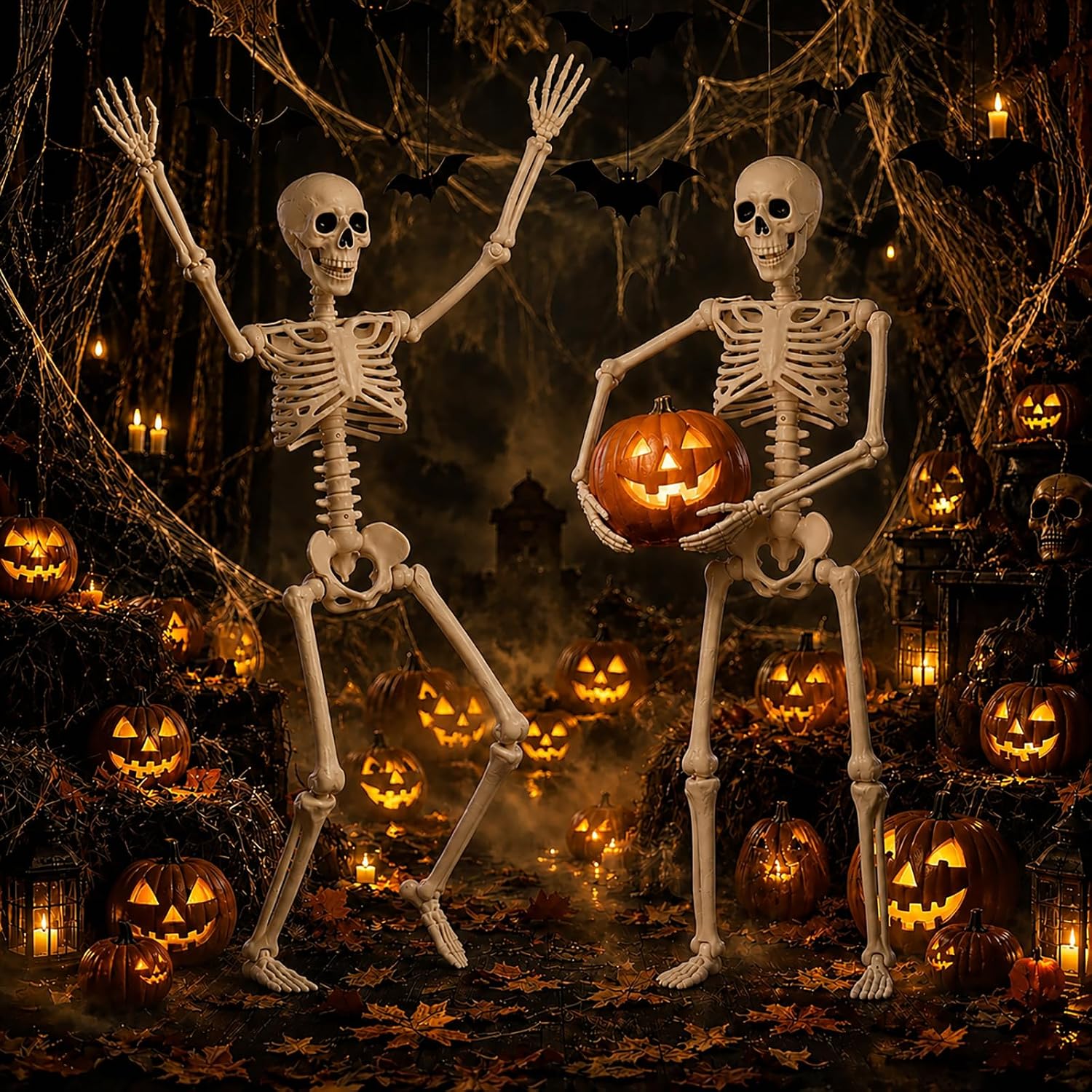Thumbnail 3 de GCNBCNB Posable Skeleton Decoration, 36-Inch