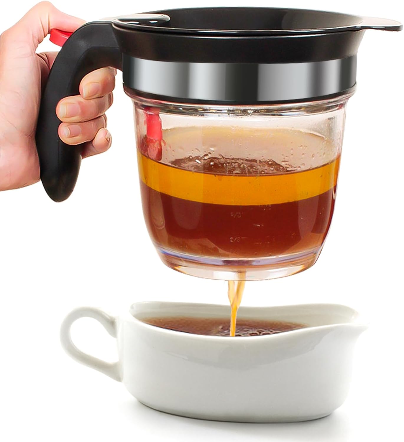 Fat Separator With Bottom Release 4-Cup 🥣