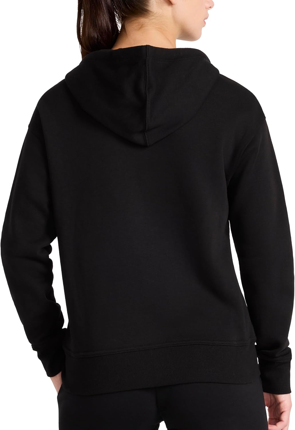 Thumbnail 1 de Reebok Women's Rhinestone Full-Zip Hoodie, Standard Fit, Midweight Cotton-Poly Review