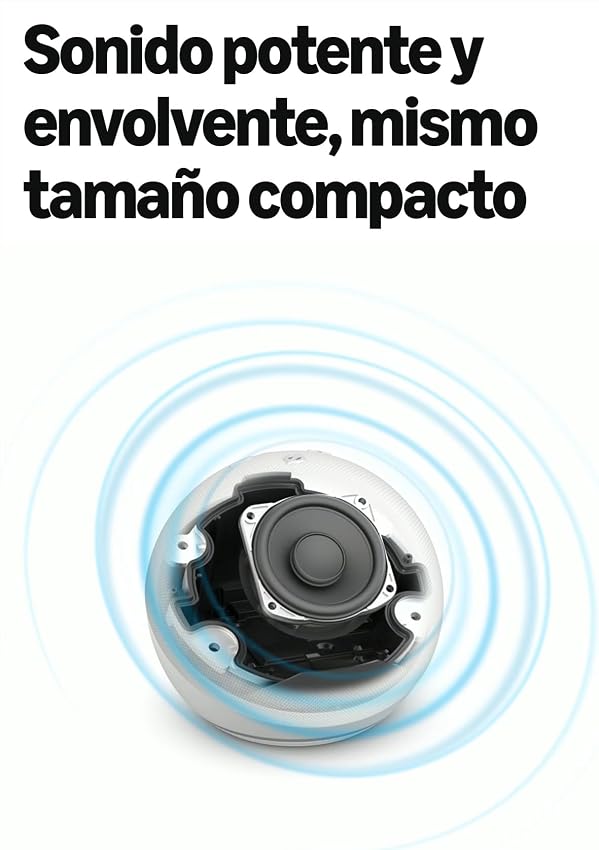 Detalle 2 de Echo Dot Última generación altavoz inteligente azul marino