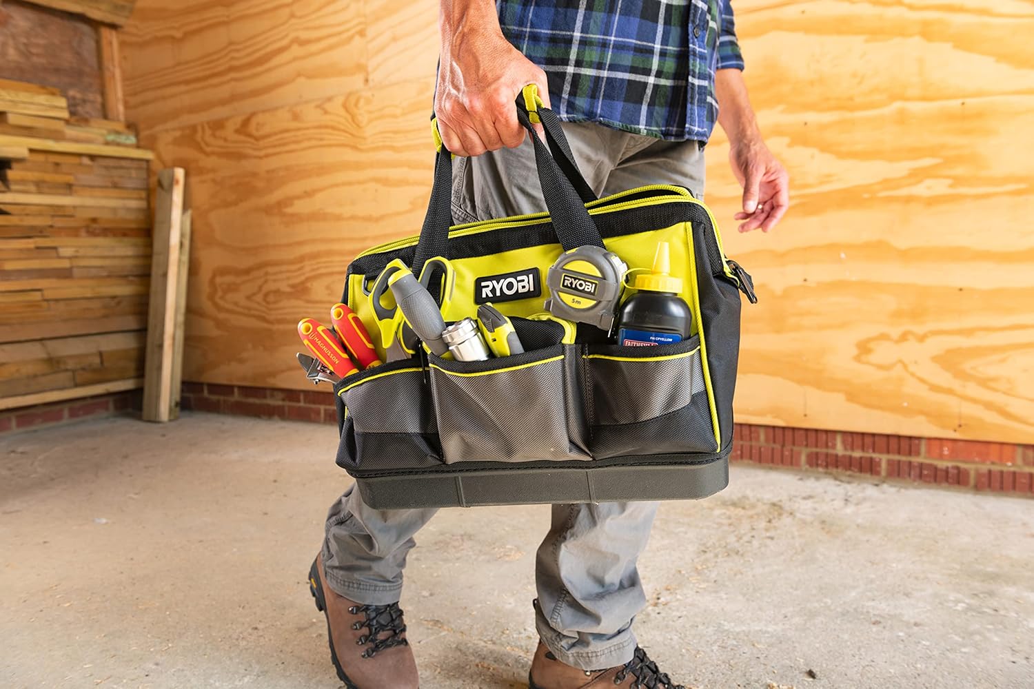 Detalle 2 de RYOBI Sac de Rangement Renforcé 22L RSSSOT1