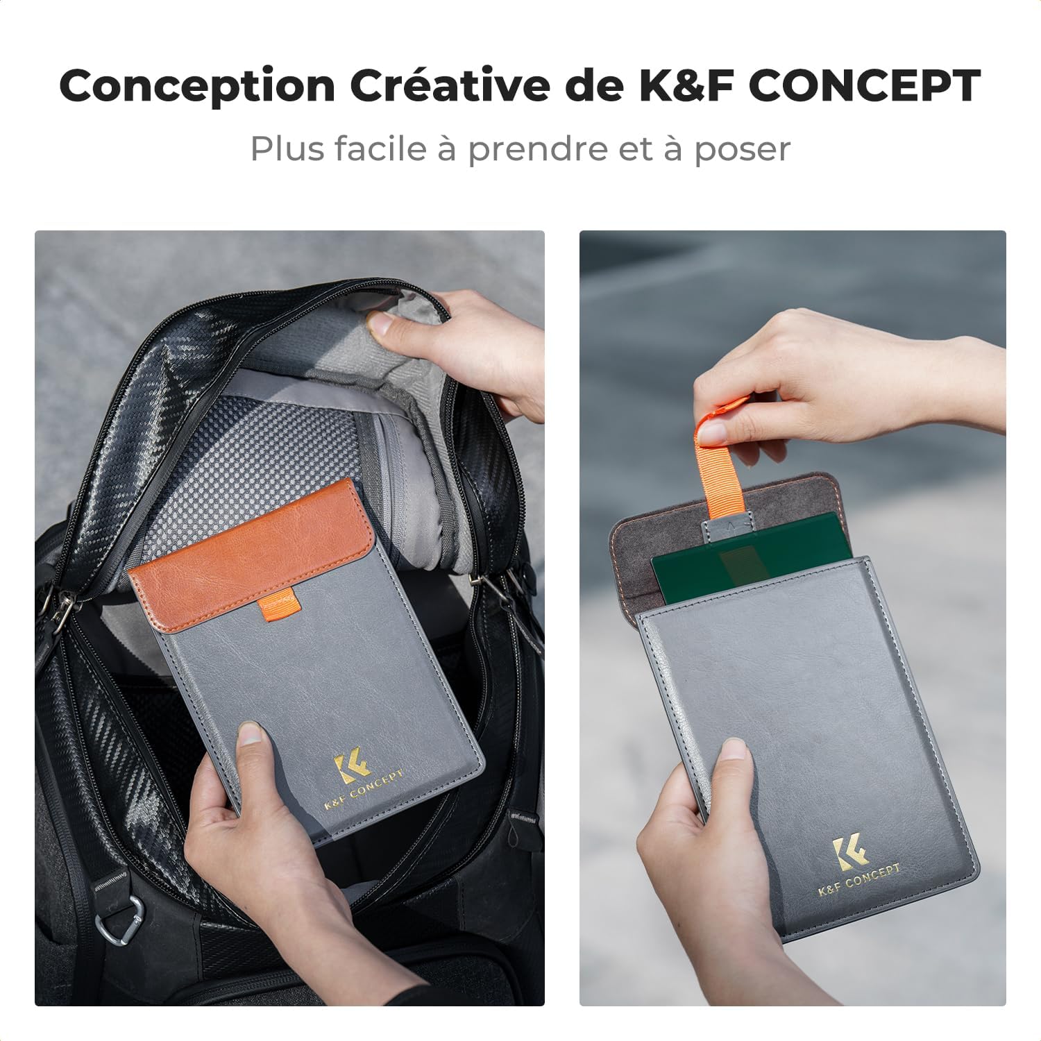 Thumbnail 6 de K&F CONCEPT Nano-X Soft GND8 0,9 ND 100x150 mm