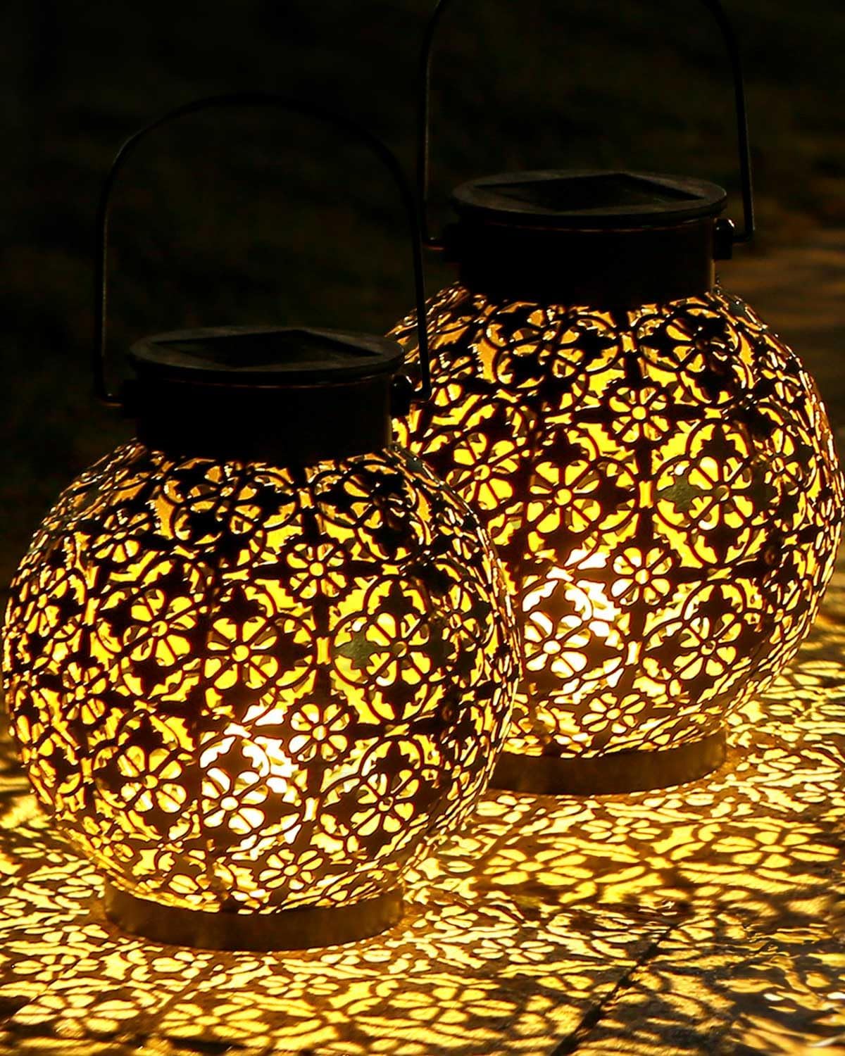 Detalle de Solar Lantern Outdoor 2PACK