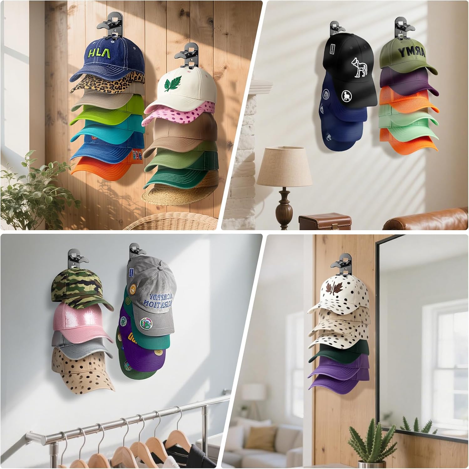 Thumbnail 6 de Hat Organizer, Holds Up to 40 Hats