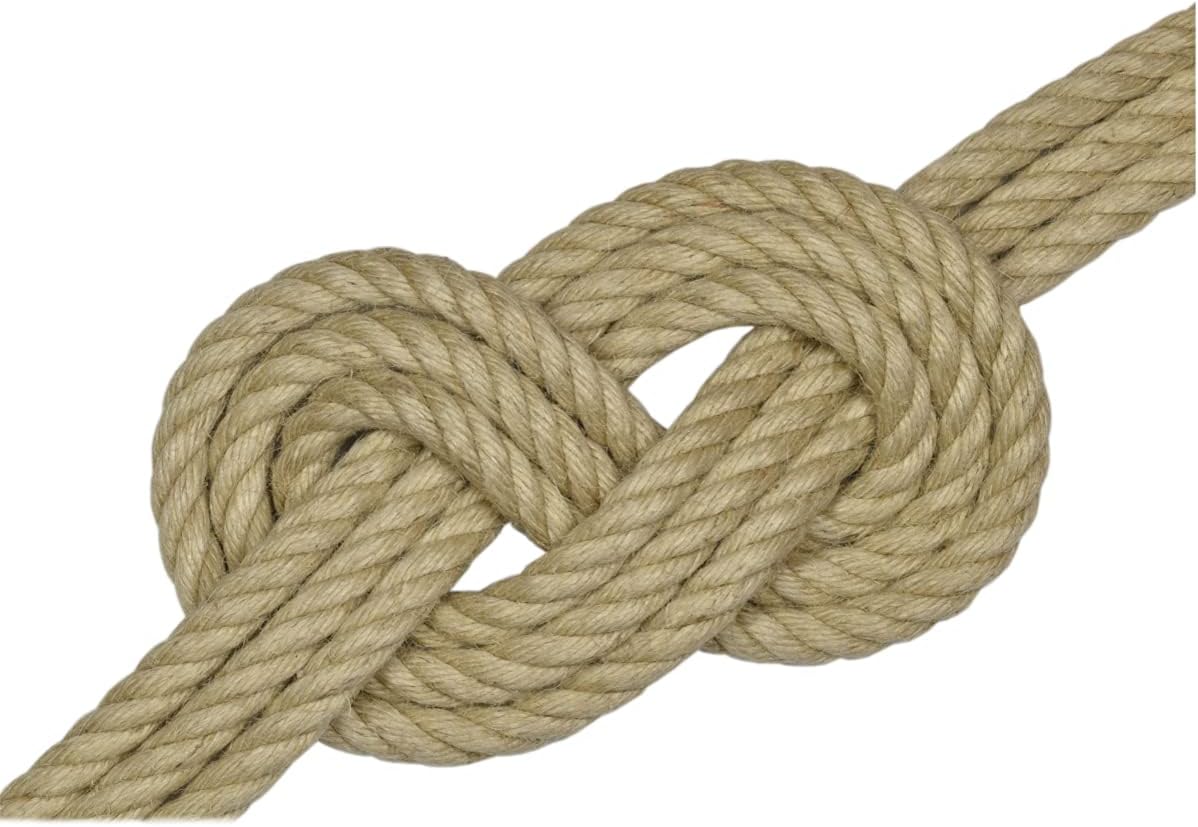 Detalle 2 de Corda juta naturale 10 mm x 50 m – Corderie Italiane 006044093