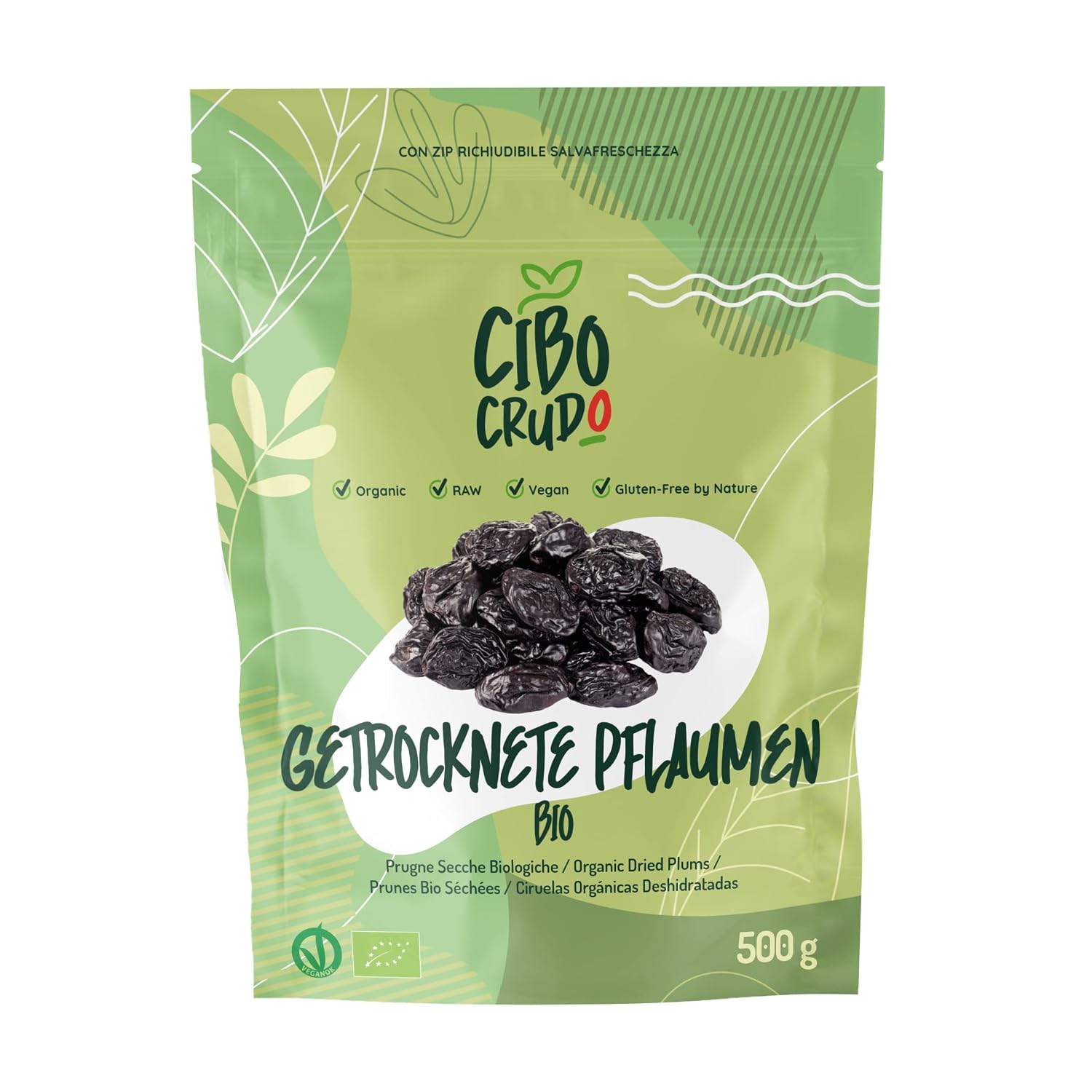 Thumbnail 5 de Bio Pflaumen Getrocknet und Entsteint – 250 g von CiboCrudo