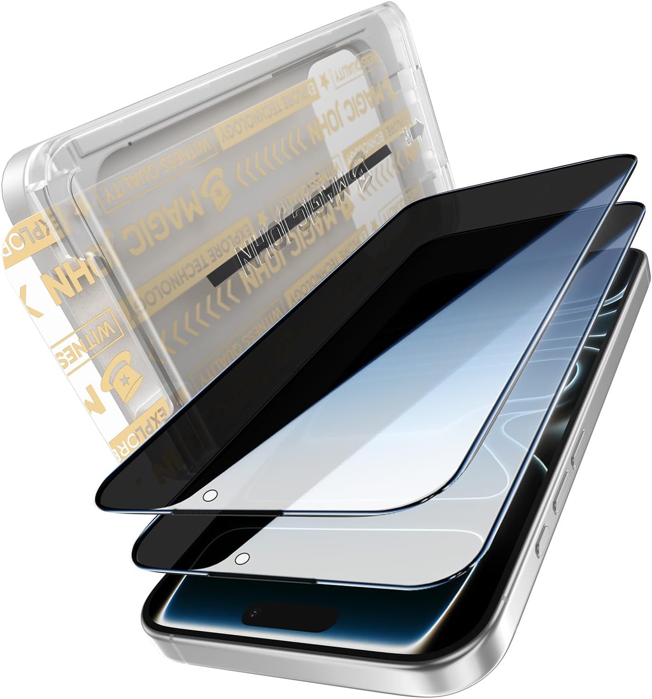 Thumbnail 6 de iPhone 17 Pro privacy screen protector