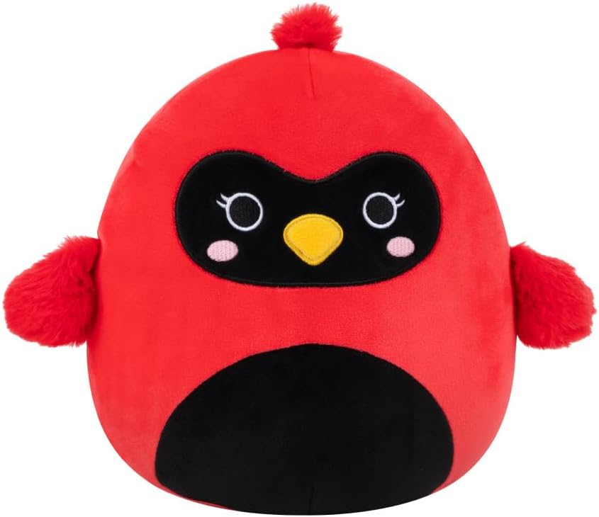 Detalle de Jazwares Squishmallows Cazlan 8in red cardinal plush