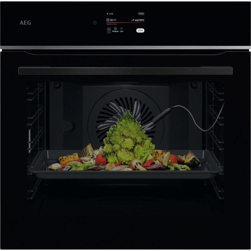 Detalle de AEG TE8PB731AB horno 71 L integrado