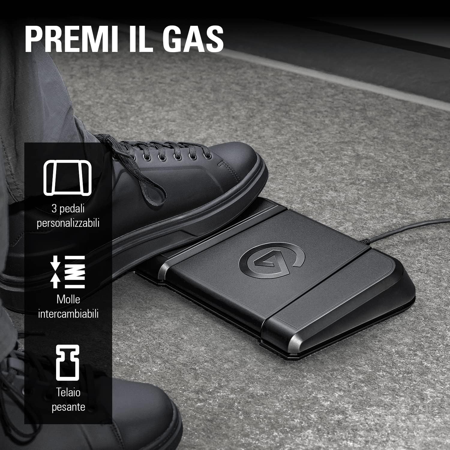 Thumbnail 2 de Elgato Stream Deck Pedal controllo a pedale