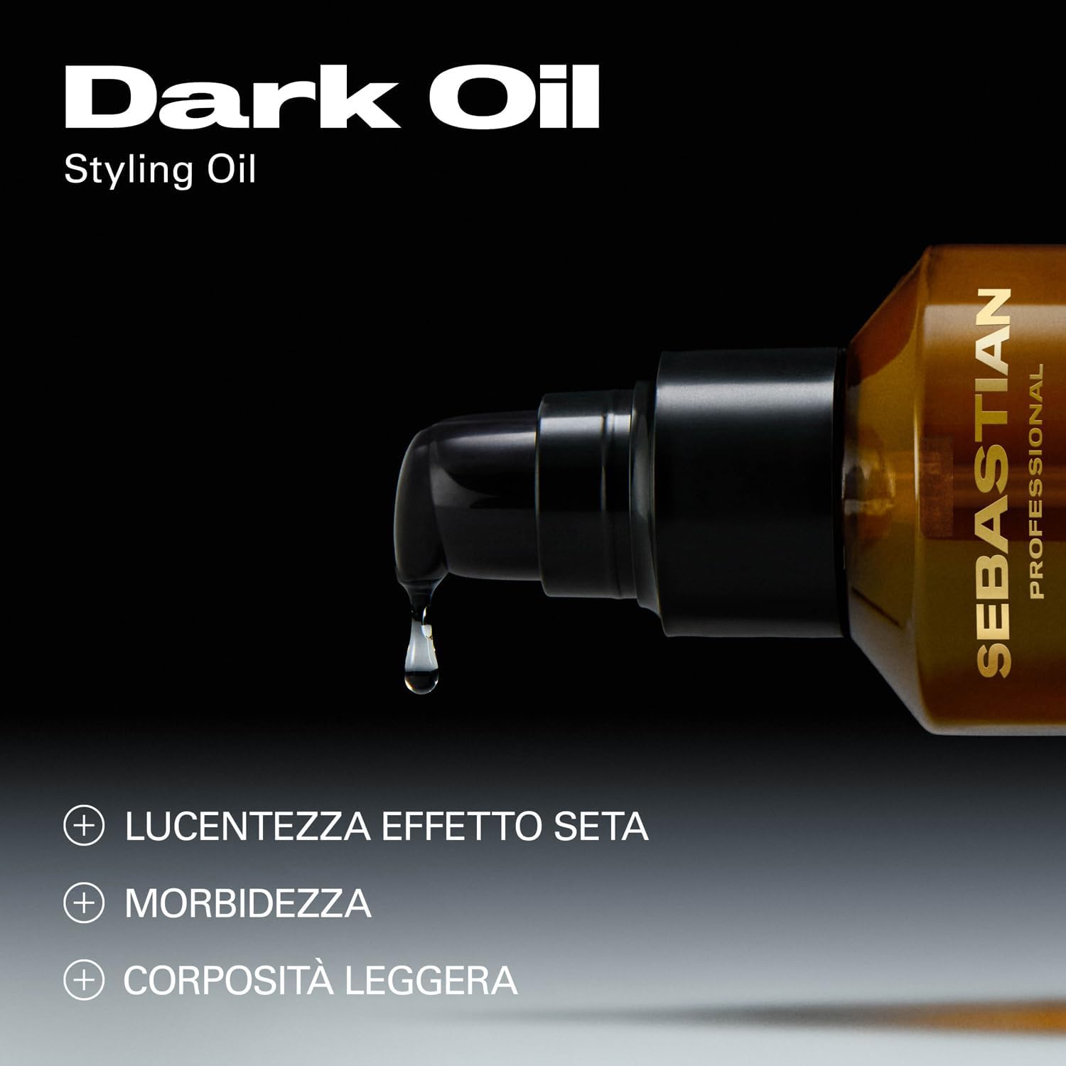 Thumbnail 2 de Sebastian Professional Dark Oil Smooth and Shine Styling Oil – olio leggero per capelli lisci, morbidi e luminosi
