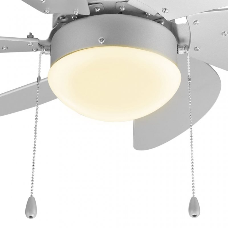 Detalle de Tristar VE-5810: Ventilador de Techo con Luz 50W Plateado