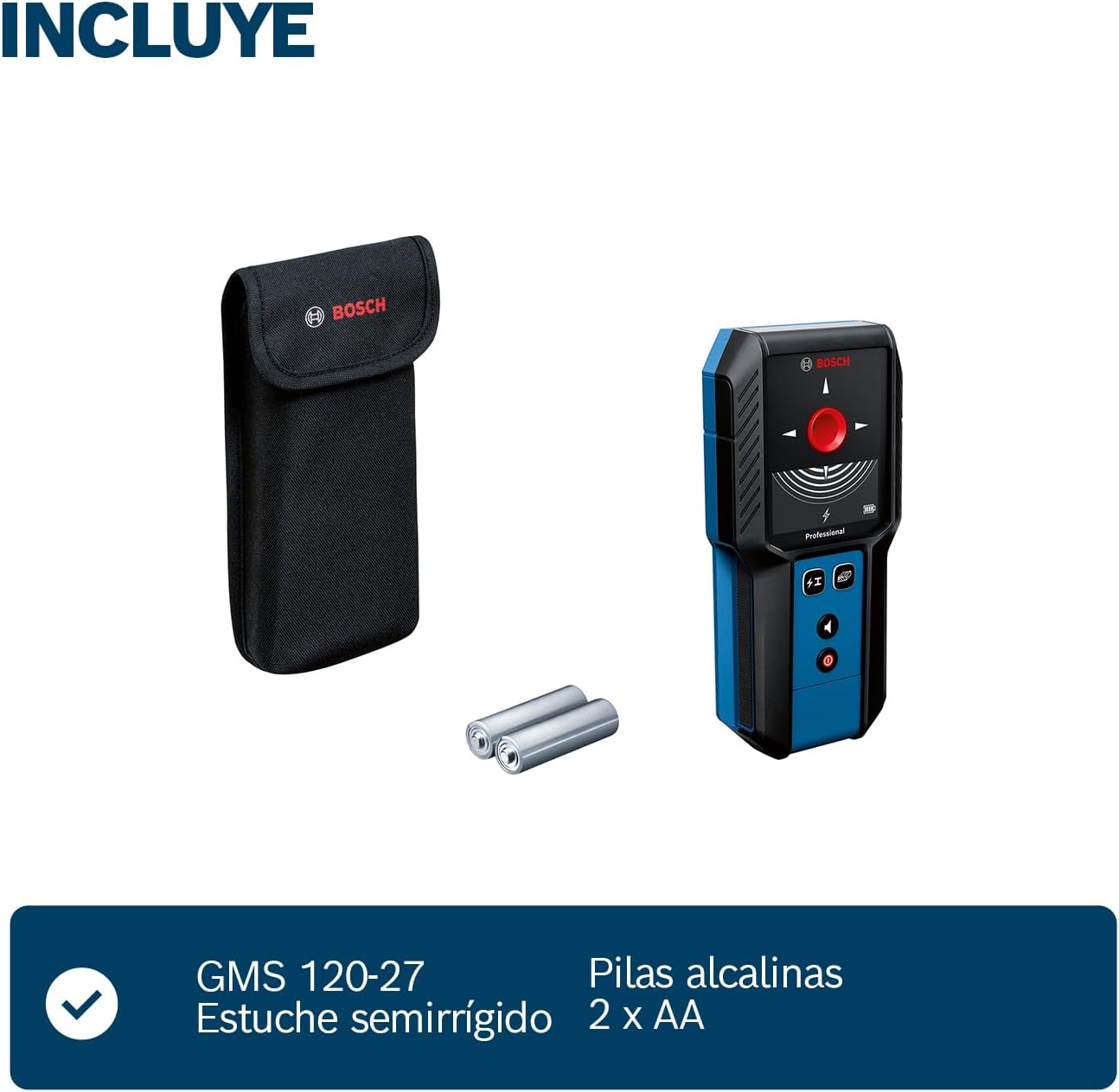 Thumbnail 5 de Bosch Professional GMS 120 Detector de Metal y Cables 🛠️