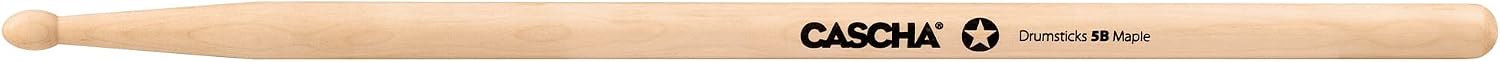 Thumbnail 1 de CASCHA HH 2360 5B-drumstokken van esdoornhout met ovale tip