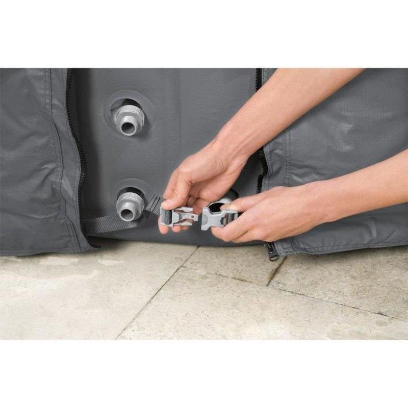 Detalle de Cubierta Térmica Impermeable Bestway para Spas Redondos 236 x 71 cm