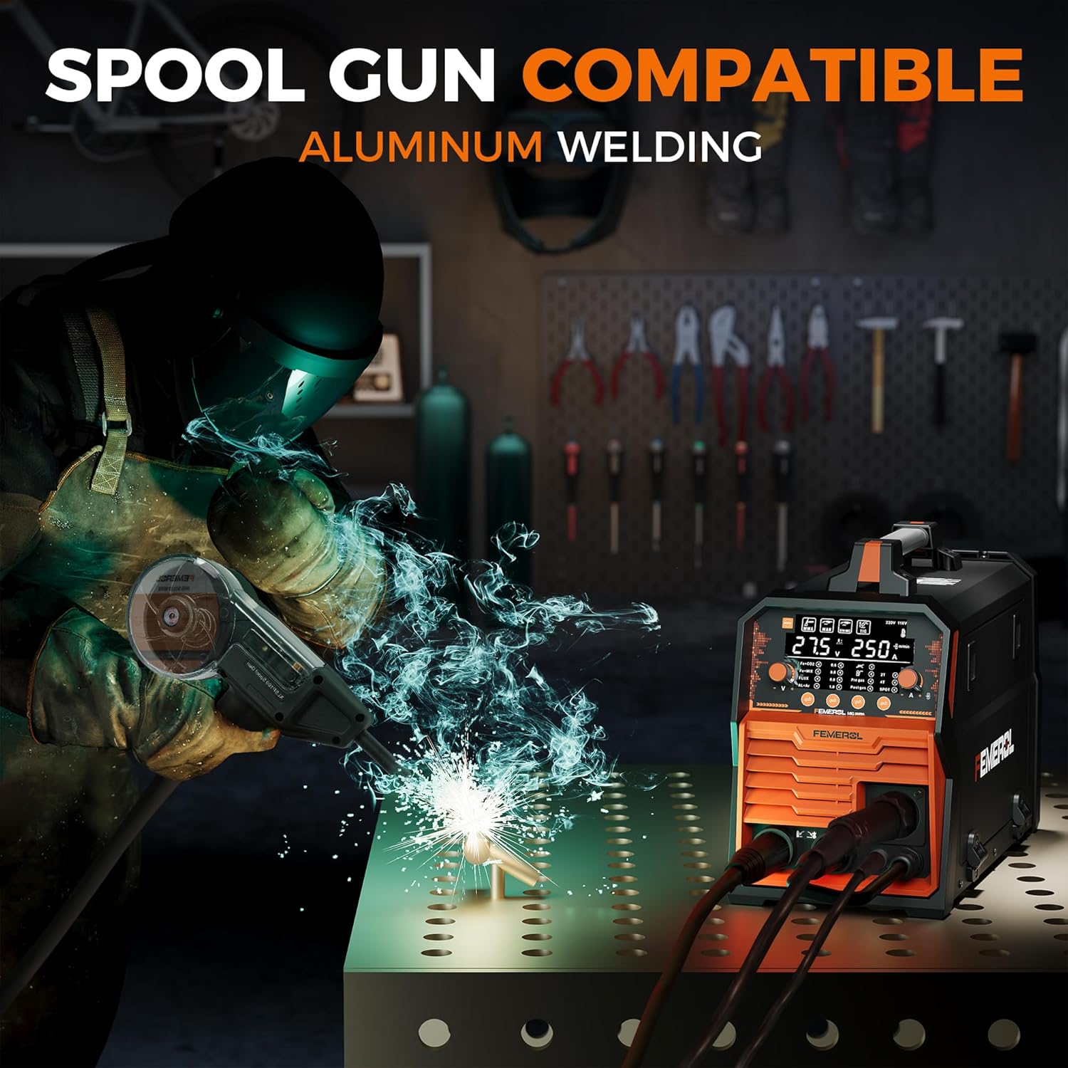 Detalle de FEMEROL 250A MIG welder 250A
