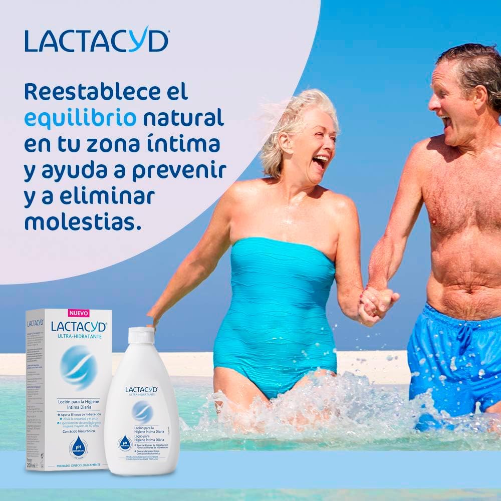 Detalle 2 de Lactacid Hygiene Intima Hydratante, 200 ml – milde Reinigung mit L-Milchsäure