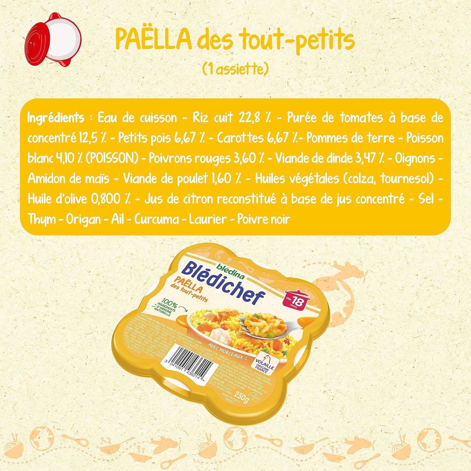 Thumbnail 5 de Blédina Blédichef 8 plats pour bébé 🍽
