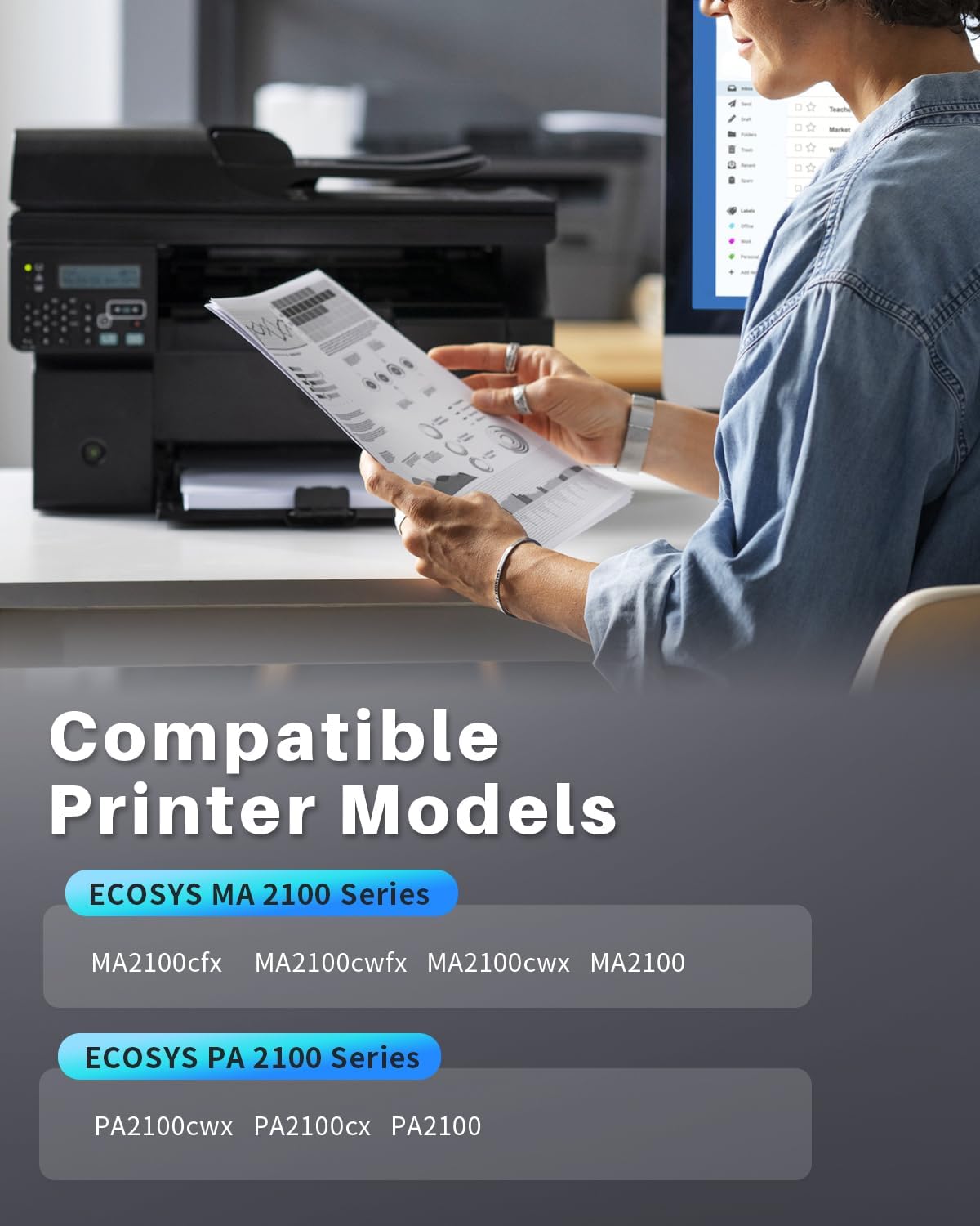 Detalle 2 de INK4U TK5440 Toner Compatibili per Kyocera TK-5440 4 Colori – 2.400–2.800 pagine