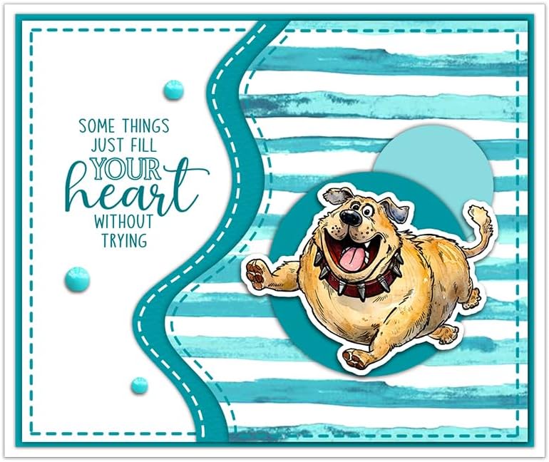 Detalle de FUGUT Dog Stamps and Dies 7.08 × 5.11 in