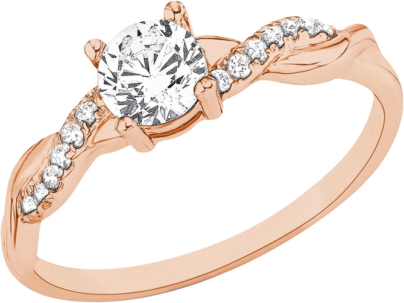 Detalle de s.Oliver Ring 925 Sterling Silber für Damen mit synthetischem Zirkonia und Geschenkbox (Größe 52/16,55)