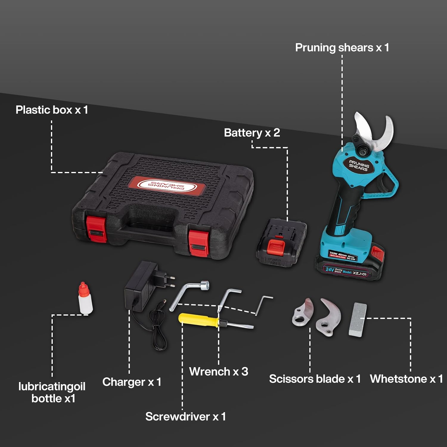 Thumbnail 6 de Forbici potatura a batteria 40 mm