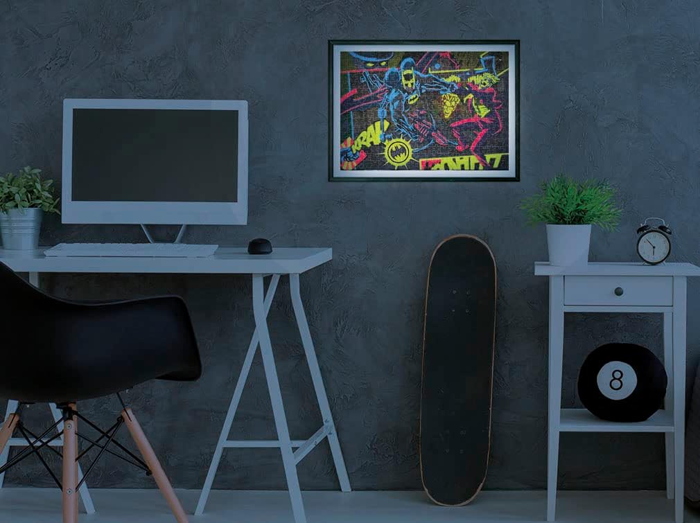 Thumbnail 4 de Clementoni 27175 Supercolor Puzzle Glowin Lights Batman, 104 pezzi – Puzzle Bambini 6 Anni