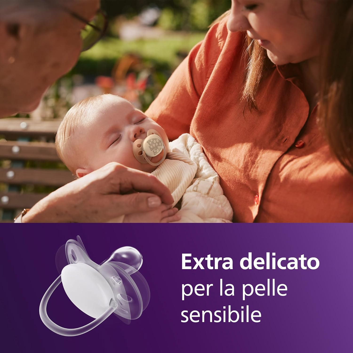 Detalle 2 de Philips Avent Ultra Soft Ciuccio 0-6 mesi