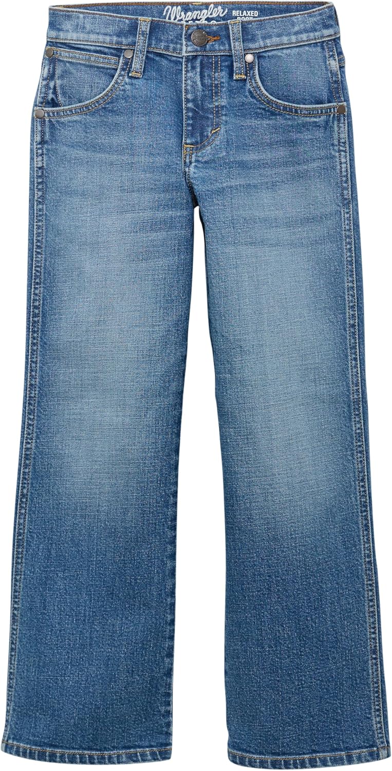 Detalle de Wrangler Men's Retro Limited Edition Relaxed Fit Boot Cut Jean