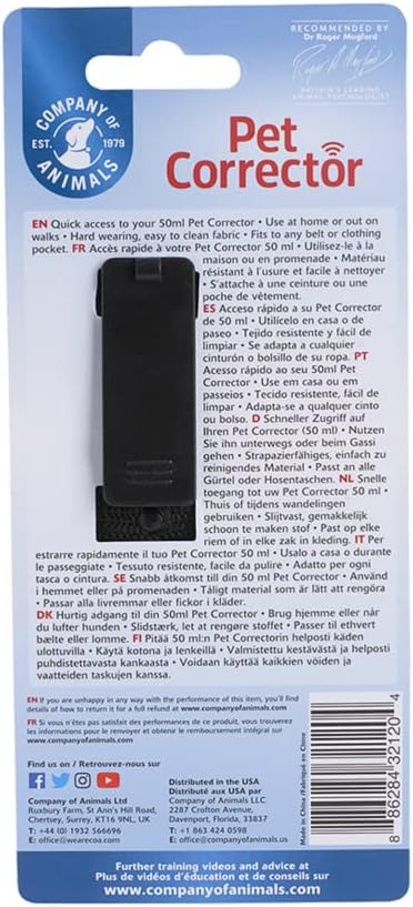Detalle 2 de Pet Corrector Halfter für 50 ml