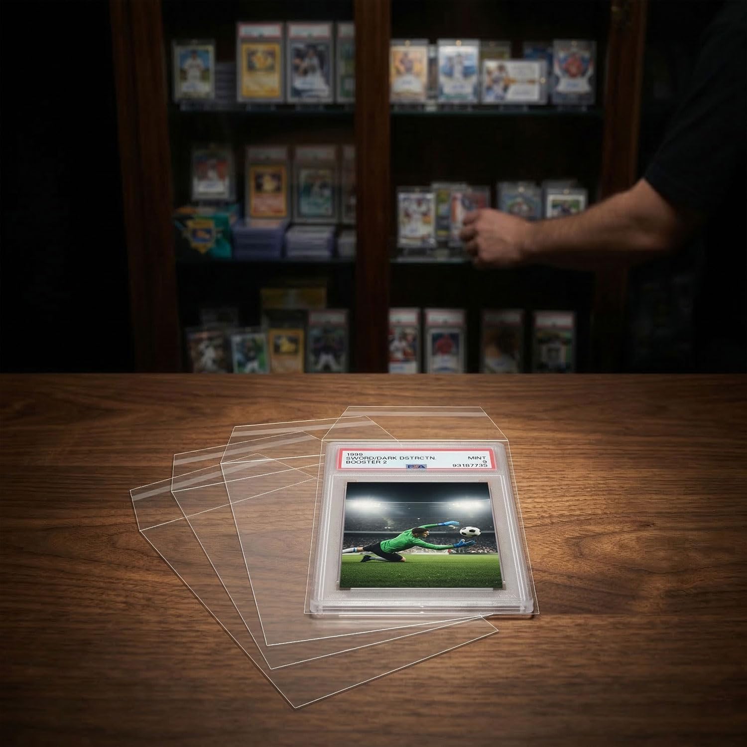 Thumbnail 6 de Tolesum 100 Pezzi Buste Protettive per PSA Graded Slabs 86 x 140 mm – Sleeves Premium in PP