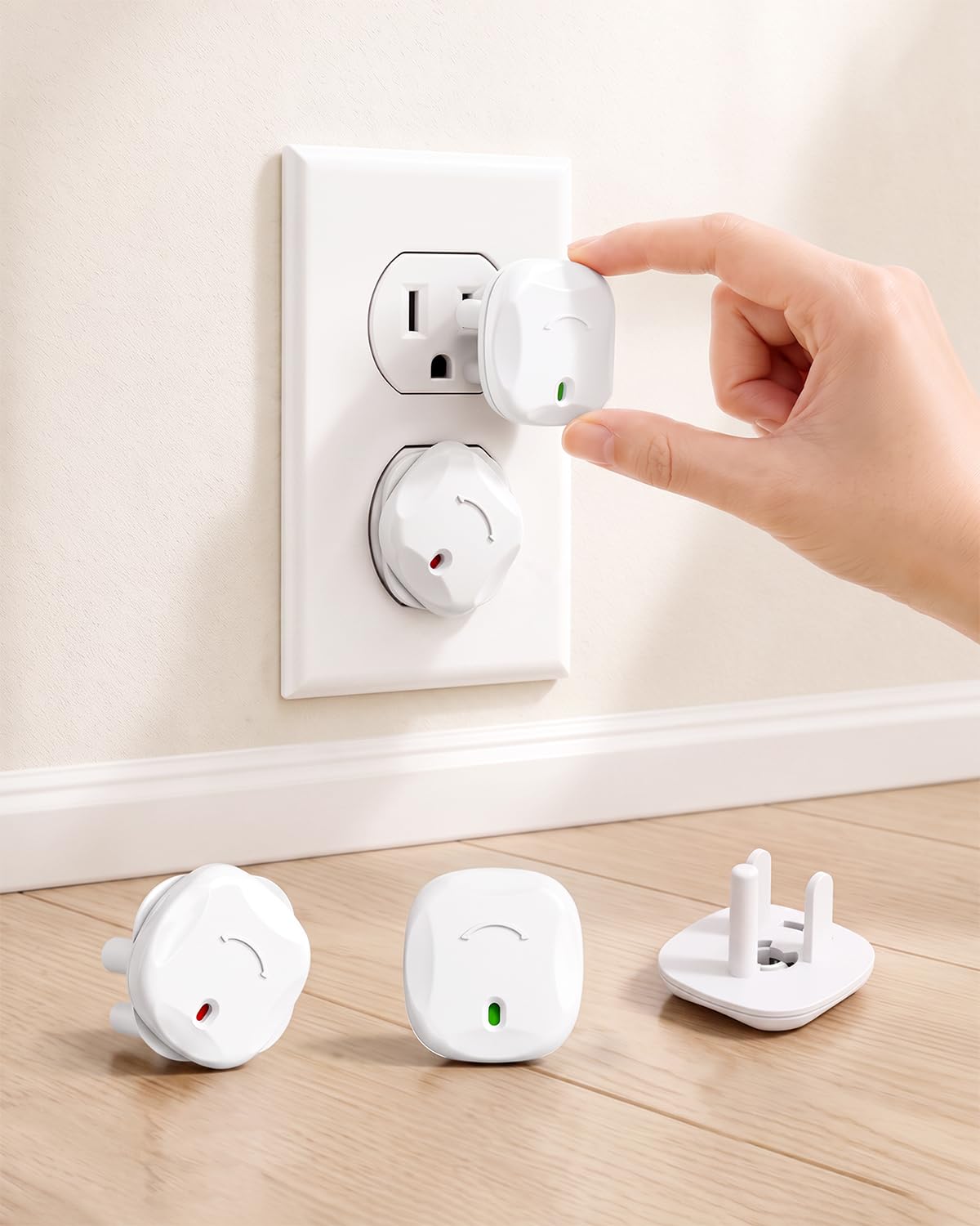 Detalle de TrusTot Outlet Covers, 40-Pack