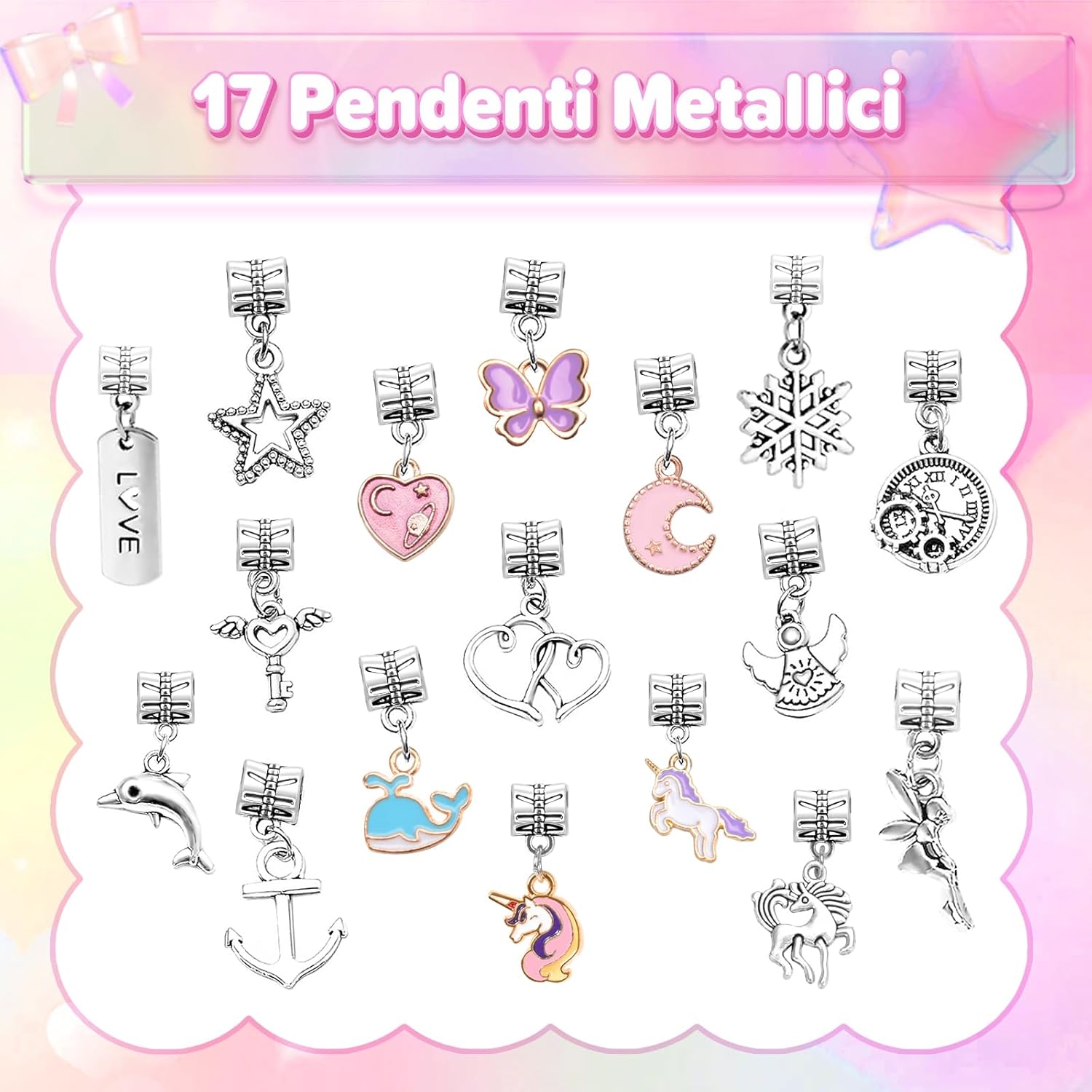 Detalle 2 de BIIB Regalo Kit Braccialetti Bambina 24 cm