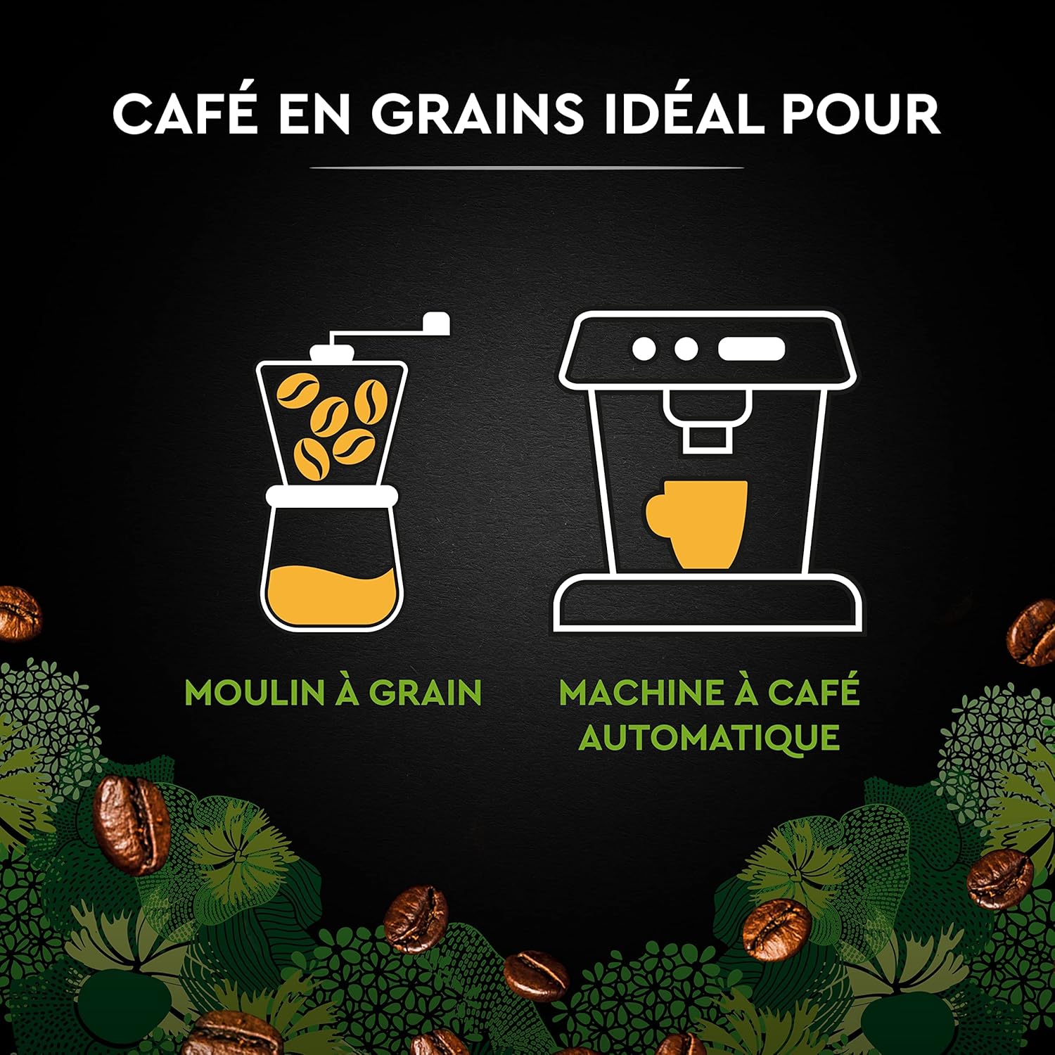 Thumbnail 6 de CARTE NOIRE Café en grain Bio 100% Arabica – Origine Amérique Latine, 1 kg
