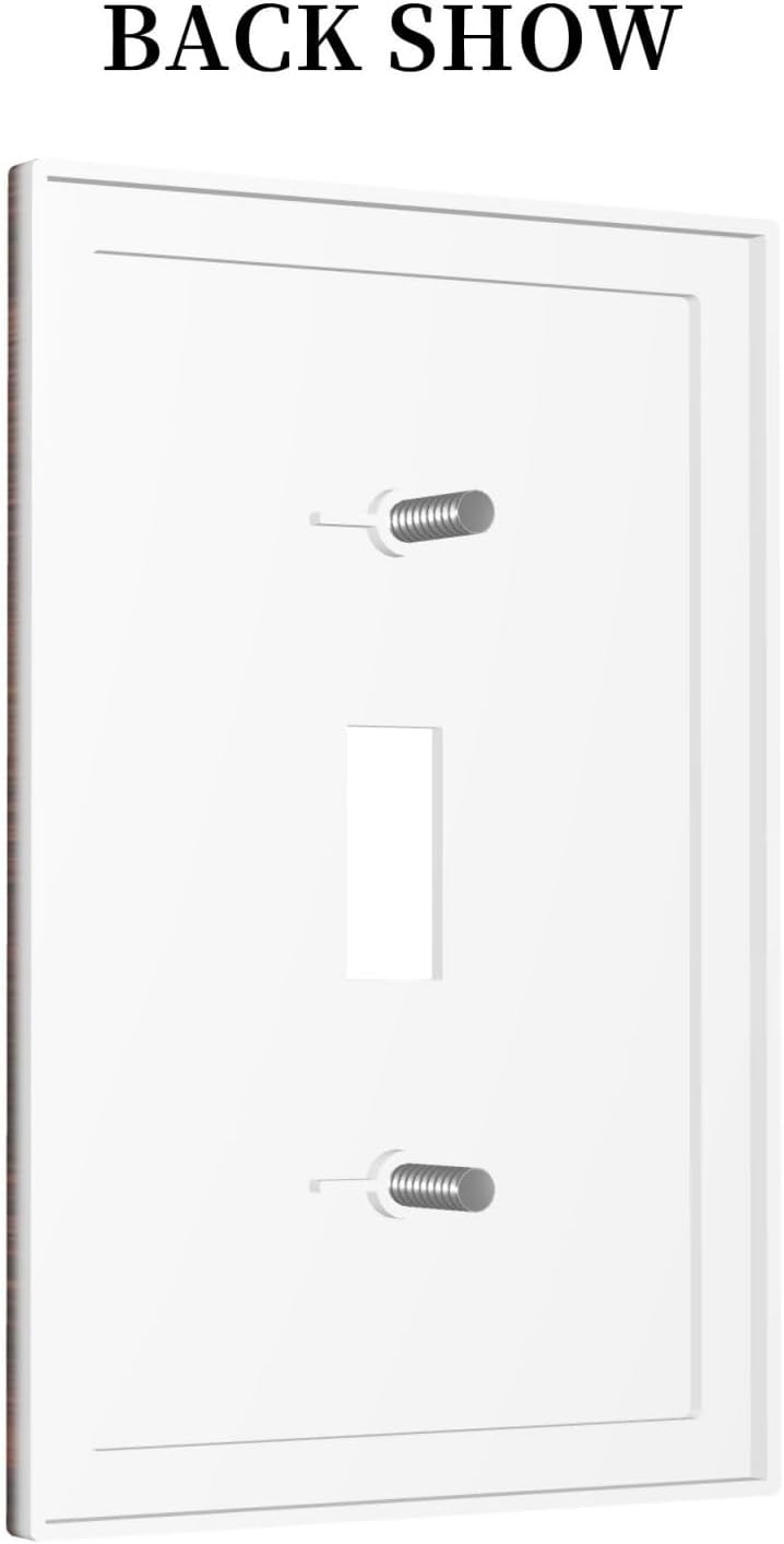 Detalle 2 de Vzptvhda Decorative Light Switch Cover, Single Toggle