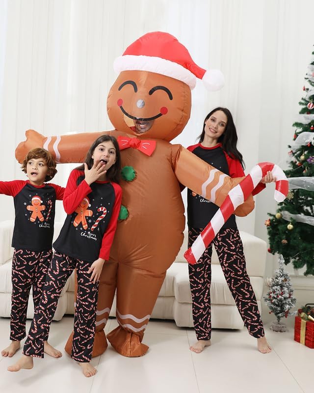 Thumbnail 2 de Sizet Matching Christmas Family Pyjamas with Xmas Tree Print