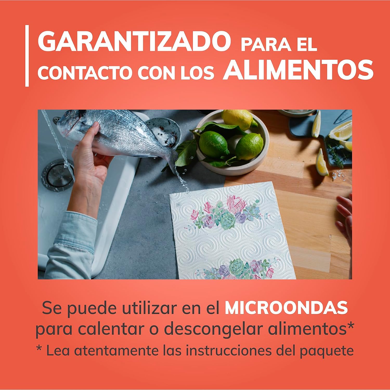 Detalle 2 de Foxy Asso Ultra Papel Cocina, 18 Rollos, 3 Capas