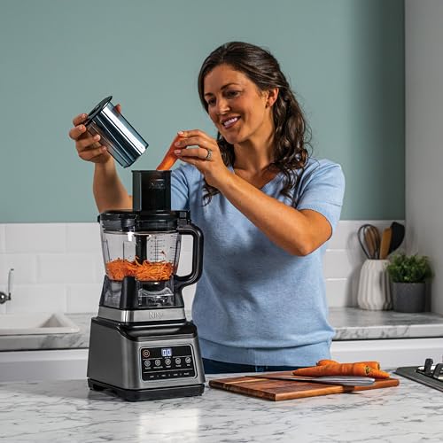 Thumbnail 7 de Ninja 3-in-1 Food Processor & Blender 1200W BN800UK: Black