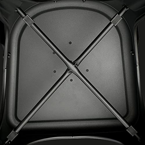 Detalle 2 de Amazon Basics Sillas apilables de metal para comedor y exterior