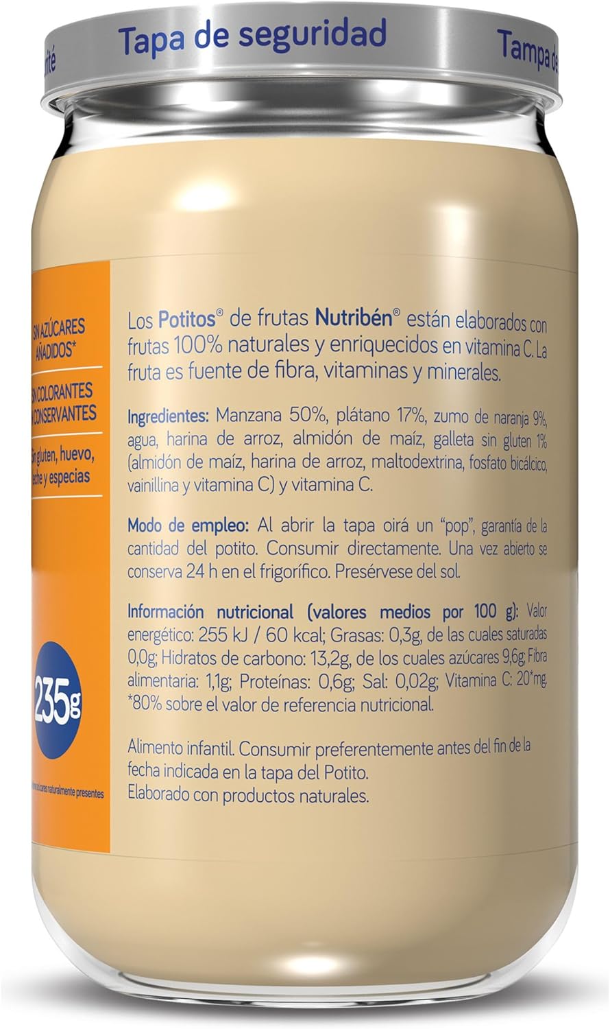 Thumbnail 3 de Nutribén Pack de Potitos Variados para Bebés 🍲 - 24 x 235g