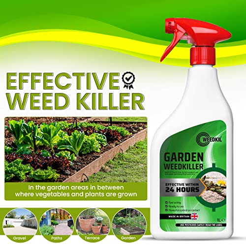 Thumbnail 3 de WeedKil Glyphosate Free Weed Killer 1 Litre – Safe, Ready-to-Use Organic Weed Control