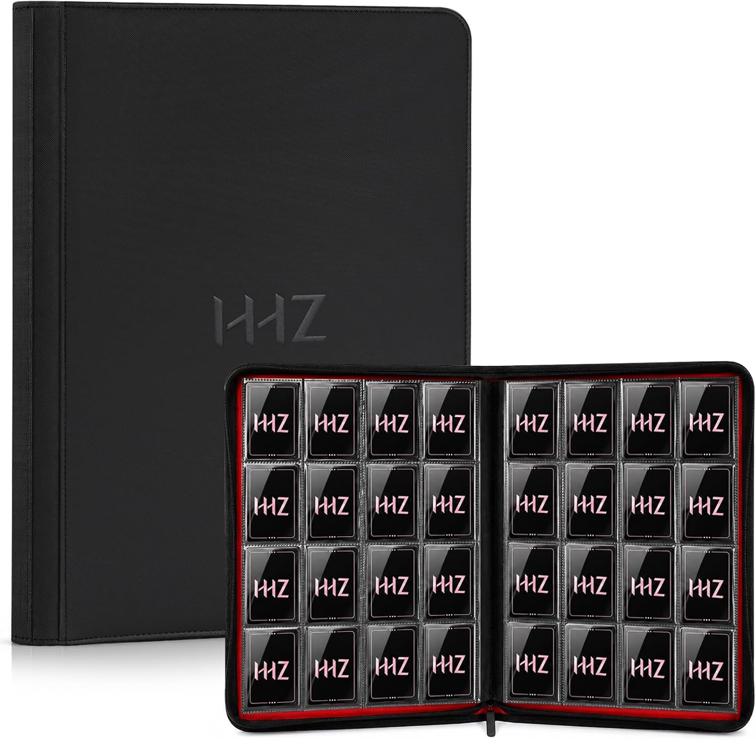 16-Pocket Card Binder holds 832 cards