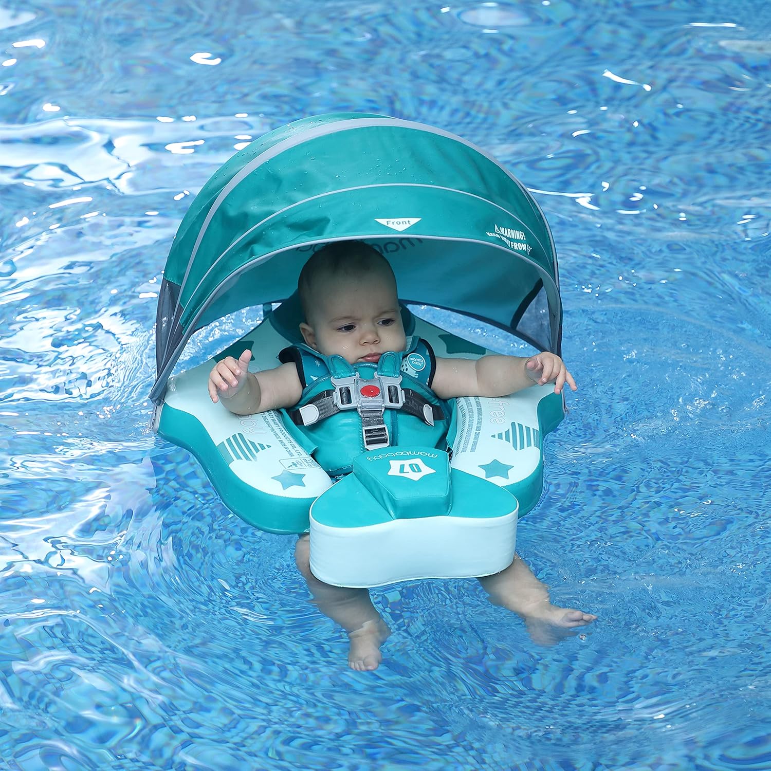Thumbnail 5 de Mambobaby Float Add Tail Baby Swim Float with Canopy (Global Limited Edition - Green)