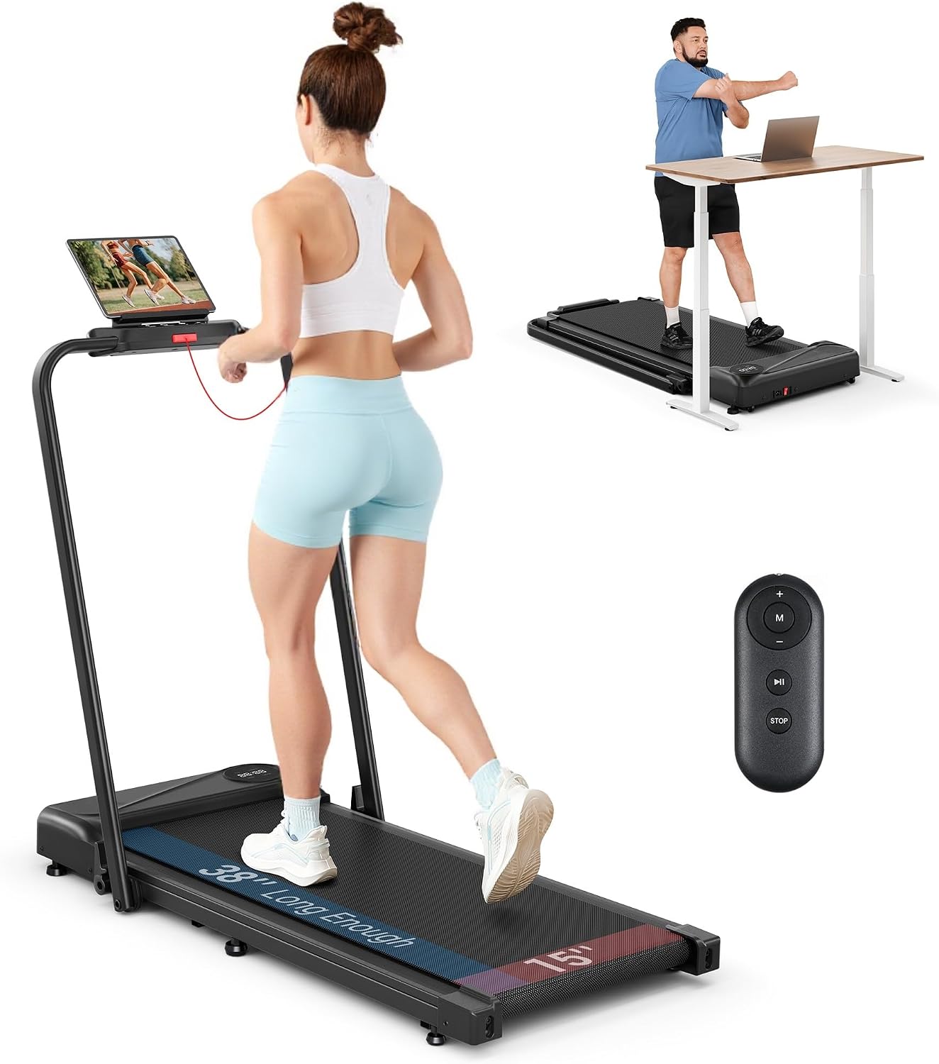 Thumbnail 6 de THERUN Walking Pad Laufband 2,5 PS