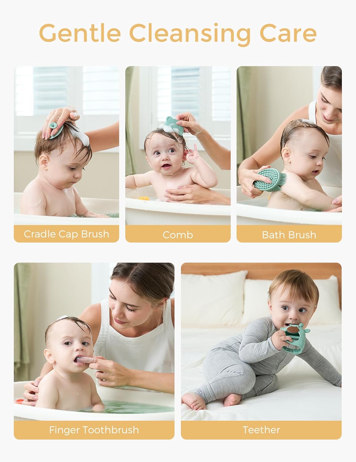 Thumbnail 5 de Momcozy Elite Baby Kit: All‑in‑One Grooming, Health & Cleansing Set for New Parents