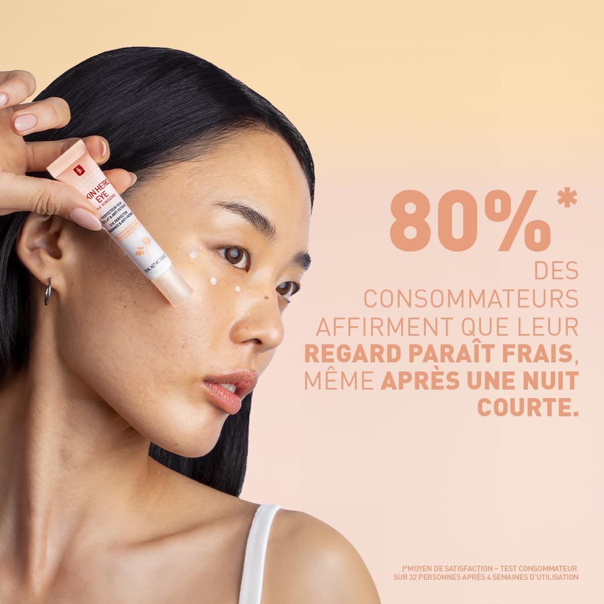 Detalle de Erborian Skin Hero Eye Perfecteur Yeux Non Teinté + Soin Anti-Fatigue (texture légère) – 10 ml